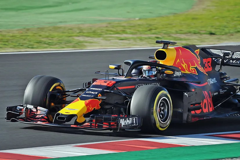 max verstappen test days 2018 circuit barcelona 2