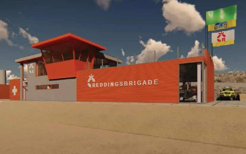 ontwerp reddingspost zuid zandvoortse reddingsbrigade gemeente zandvoort