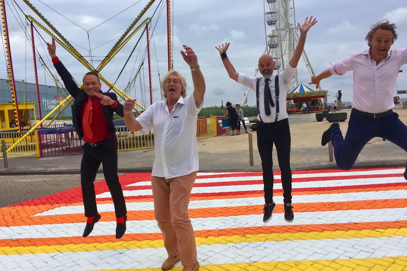 regenboogzebrapad pr vvv zandvoort