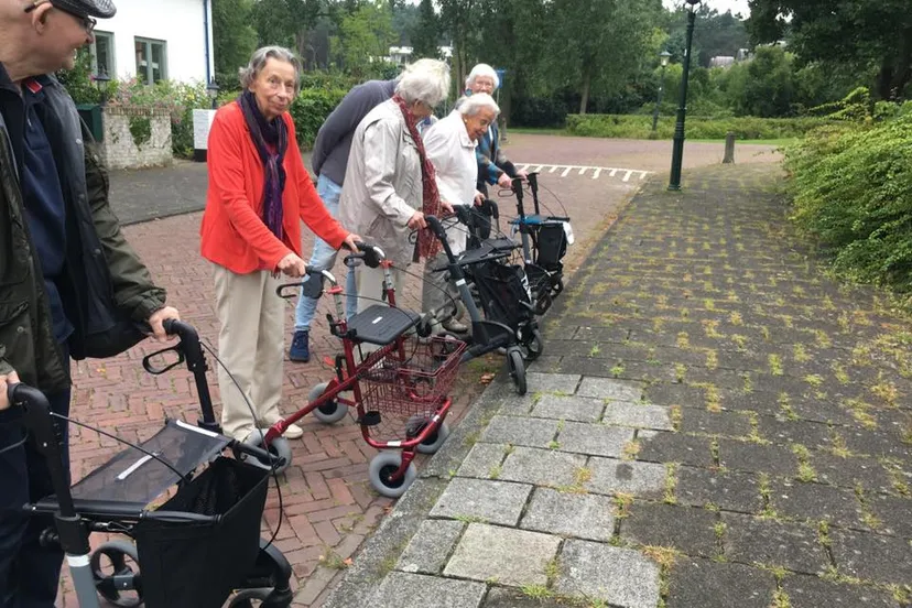 rollatorwandelen 1 pr team sportservice heemstede zandvoort