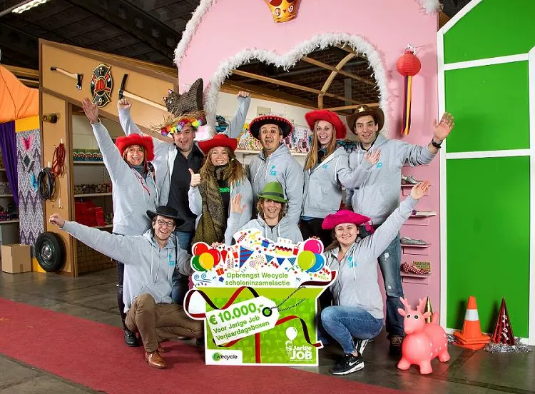 wecycle jarigejob 2018 pr wecycle