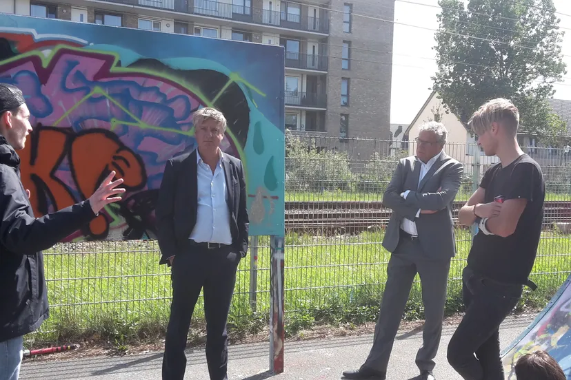 wethouder van haeften op pad jaap koper