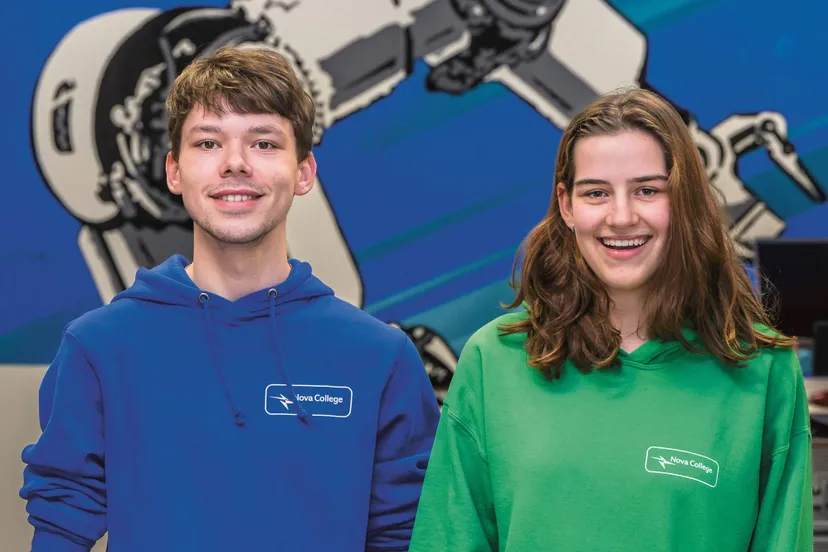 Nova College welkomstteam Open dag (2)