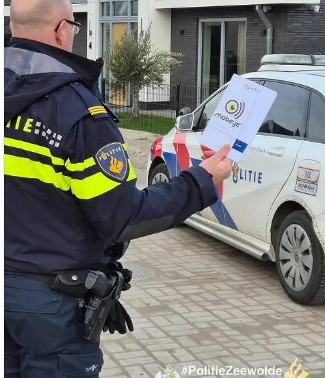 flyer ontdek de mobeye politie zeewolde