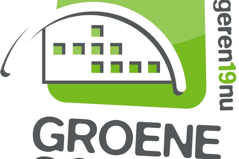 logo de groene schuur de groene schuur