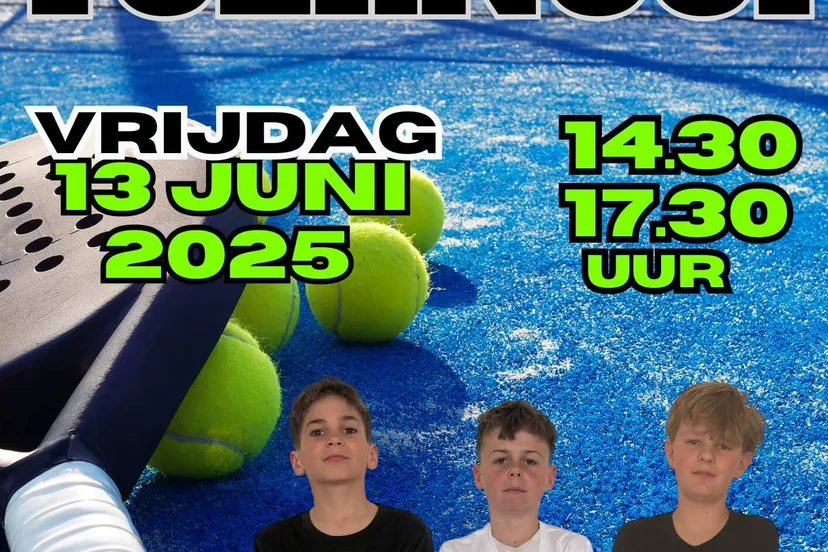 padel toernooi jongerenwerk zeewolde