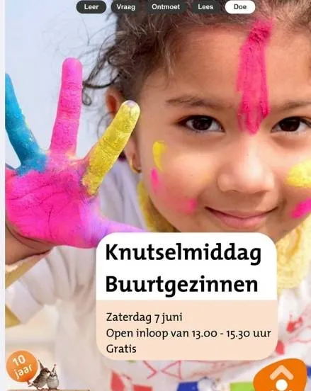 knutselmiddag buurtgezinnen buurtgezinnen zeewolde instagram