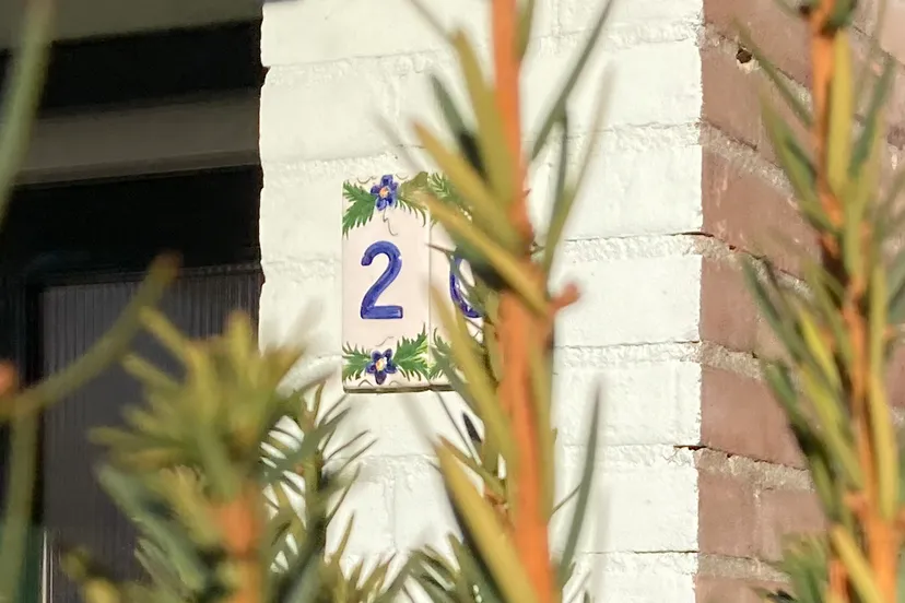 afdrukken huisnummer 1