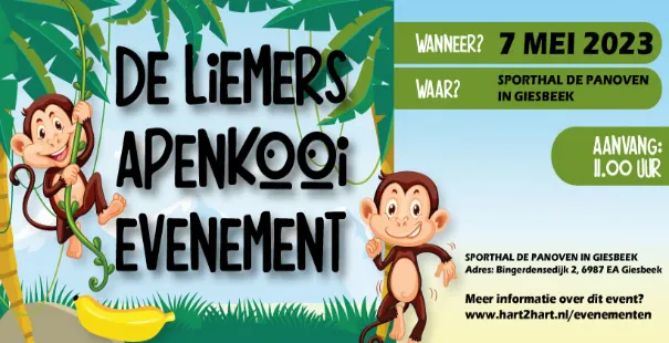 apenkooi evenement foto