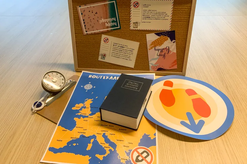 escape room tijdens opening digitaalpunten