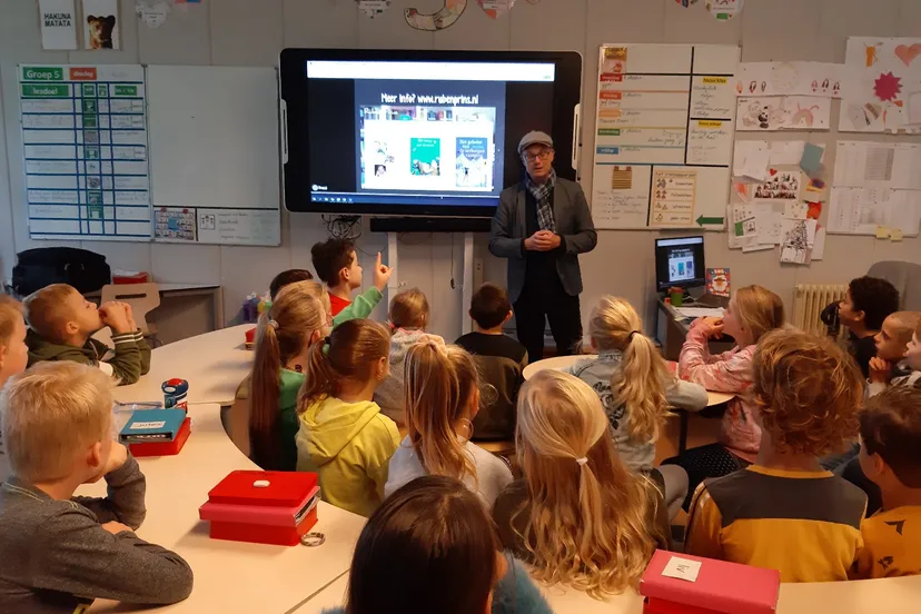 ruben prins bezoekt de wissel