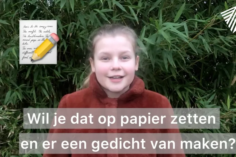 screenshot gedichtenactie kinderburgemeester jasmijn