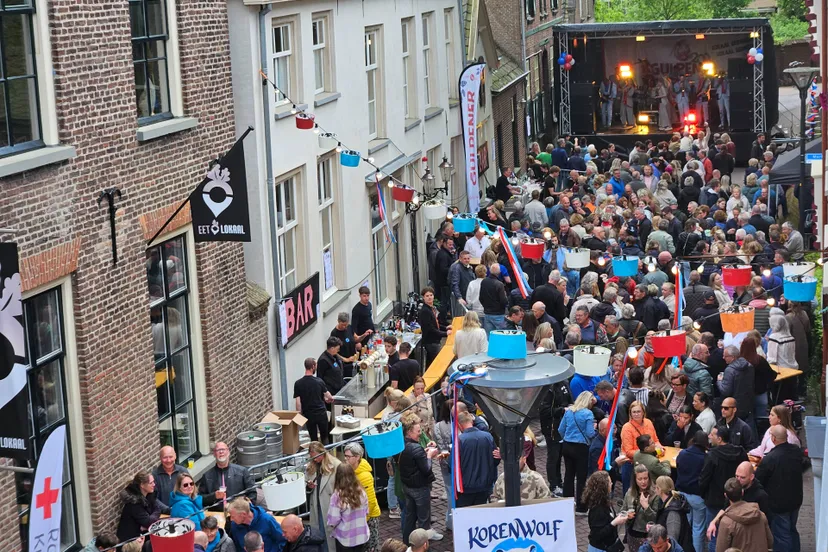 Wittenburgstraat in Feeststemming