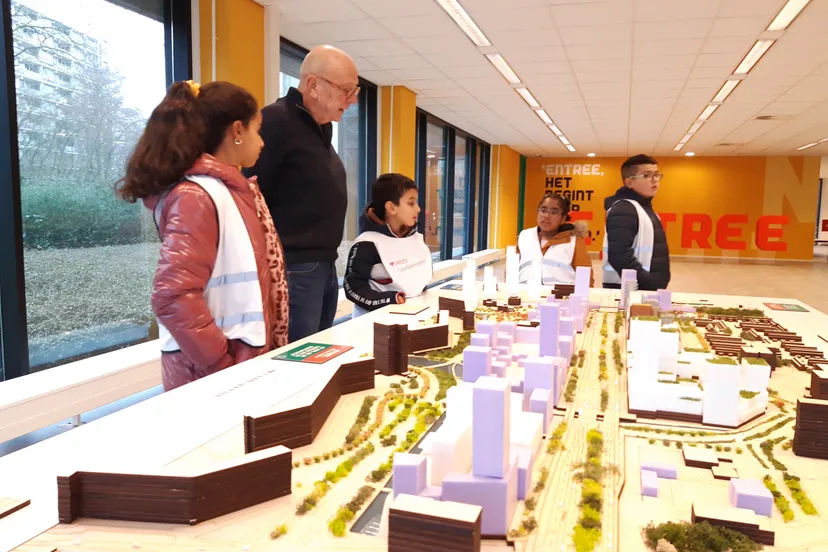 kinderen talentenacademie ontwerpen zelf een nieuwe woonwijk fotograaf stichting piezo