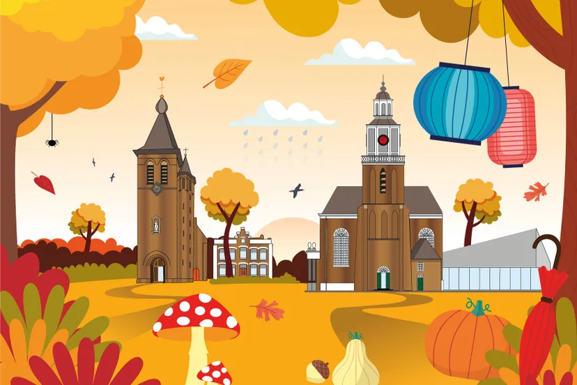 oude kerk nicolaaskerk lampionnenoptocht