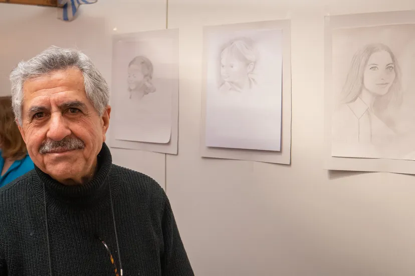 teken en schilderlessen bij inzet fotograaf jeroen stahlecker