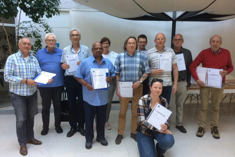 vrijwilligers ta met nibud certificaat