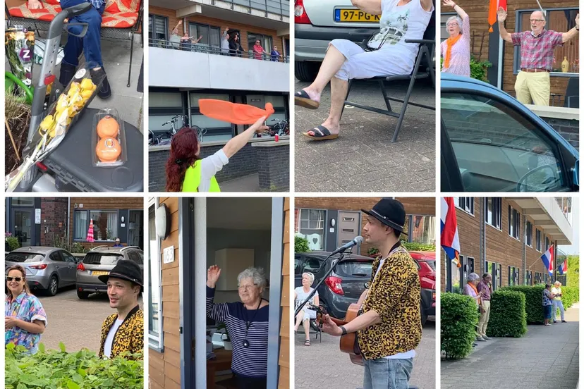 balkonconcert oosterheem koningsdag