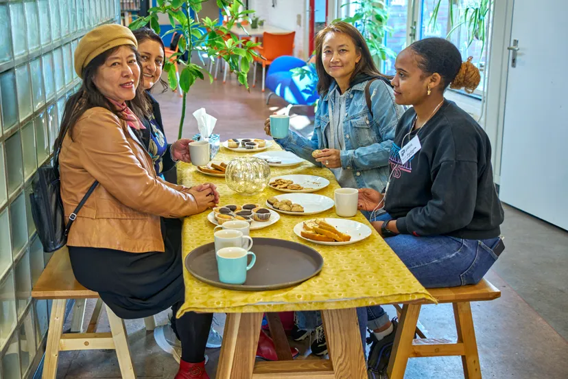 buren van inzet waren vrijdag 22 september welkom op de locaties om gezamenlijk burendag te vieren fotograaf leon koppenol