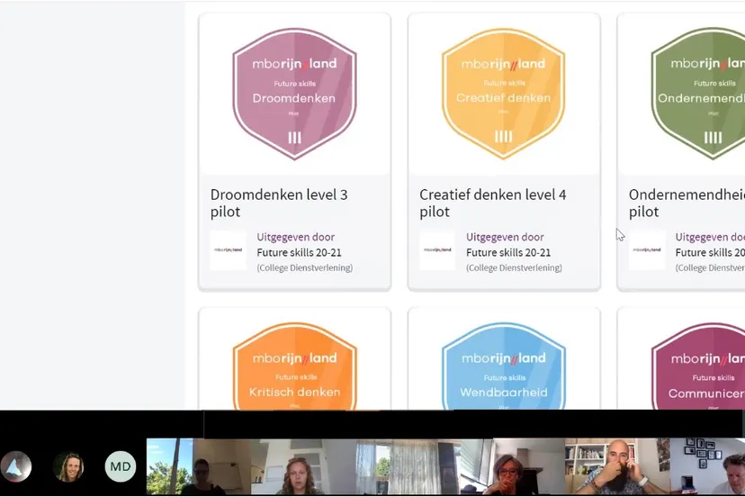 digitale uitreiking de badges
