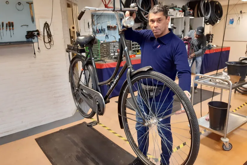 fietsen juist de lockdown