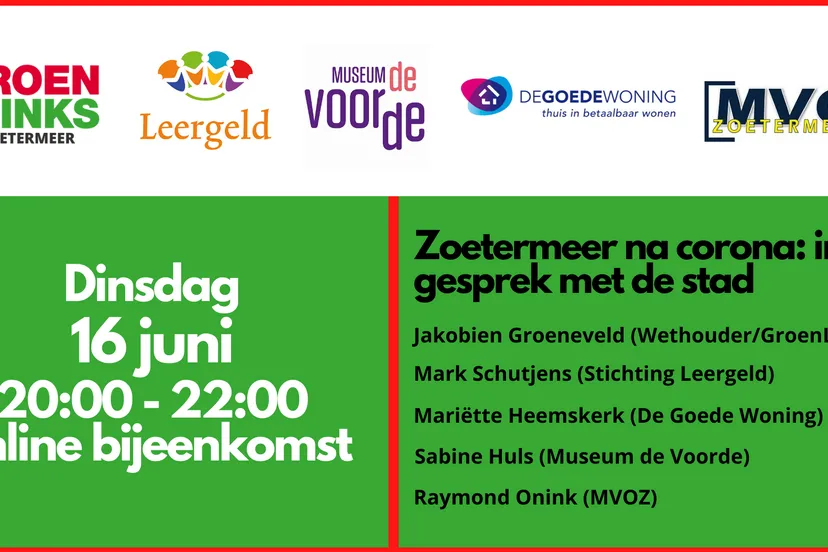 flyer gesprek met de stad in png