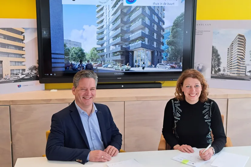 foto ondertekening engelandlaan