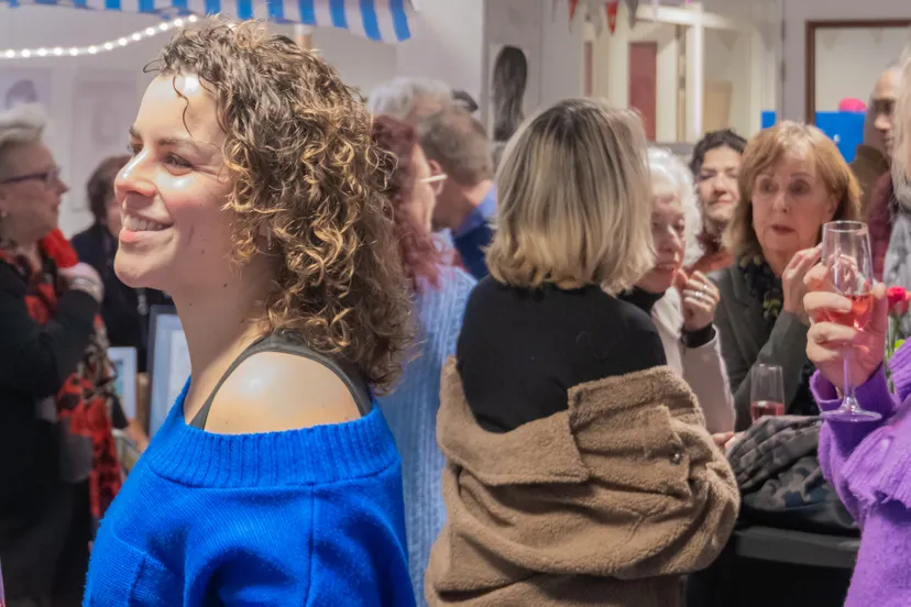 geslaagde en drukbezochte nieuwjaarsreceptie bij stichting piezo 1 fotograaf jeroen stahlecker 1
