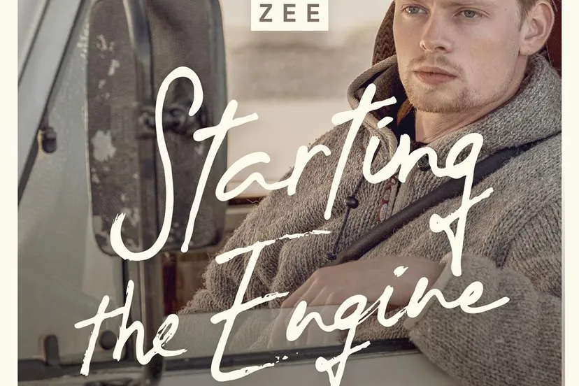 jim van der zee starting the engine