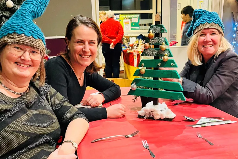 kerstdiner voor 45 mensen bij inzet buytenwegh foto stichting piezo