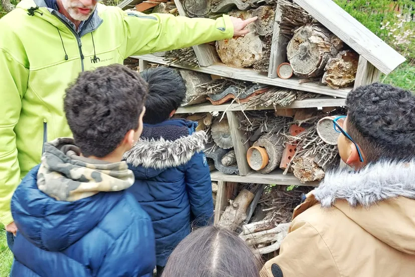 kinderen piezo talentenacademie op bezoek in hof van seghwaert fotograaf stichting piezo