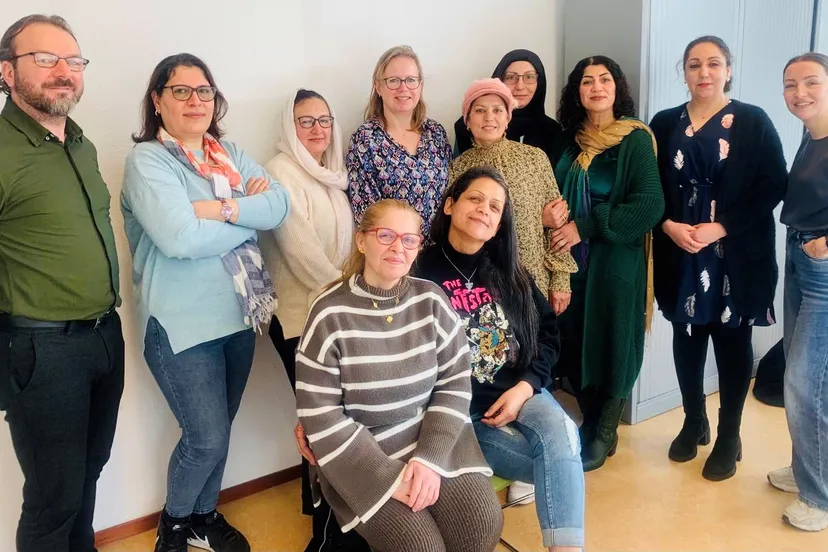 kirsten cleij heeft na acht jaar afscheid genomen als coordinator van het project bezoekvrouwen en mannen foto stichting piezo