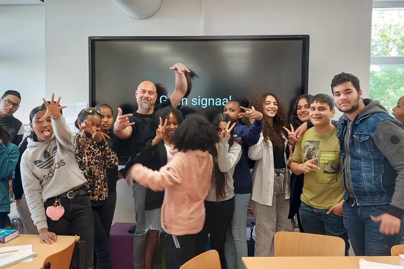 leren presenteren bij de piezo talentenacademie fotograaf stichting piezo