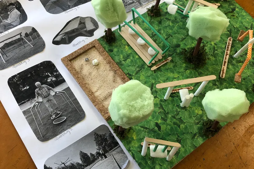 maquette beweegpark voor ouderen 1