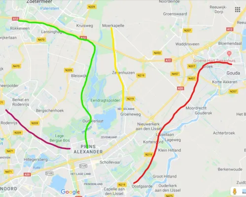 metrotekening rotterdam oost