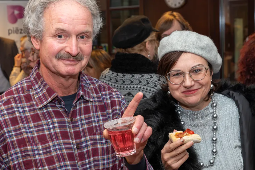nieuwjaarsreceptie piezo drukbezocht fotograaf willem louman