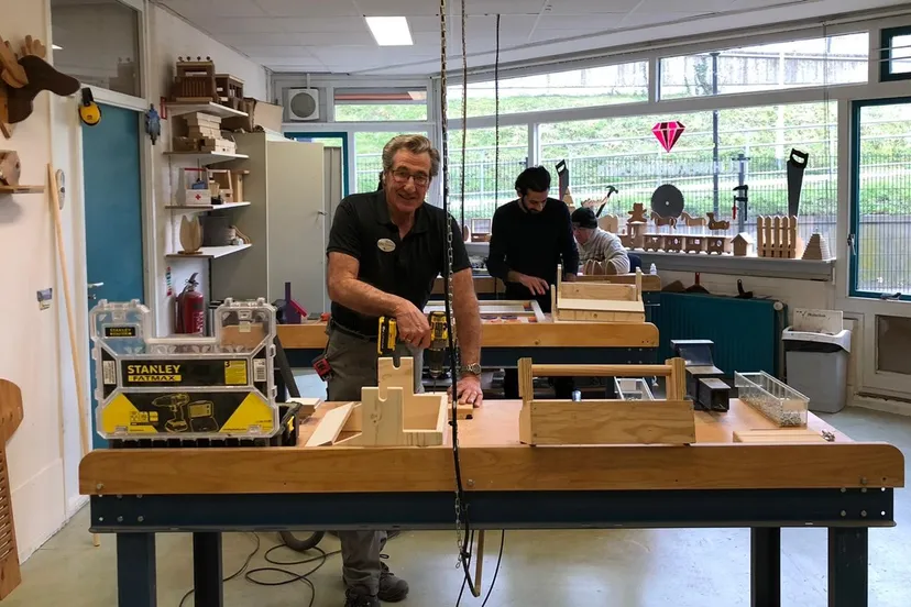 pelgrimshoeve en ambachtenwerkplaats