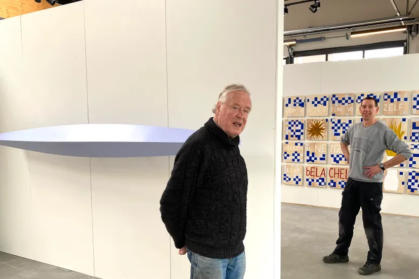 persfoto franx albert verkade en mat van der heijden