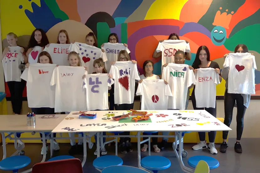 respect in beeld op het onc clauslaan4243