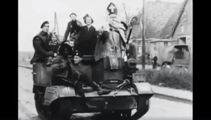 sinterklaas 1944 canadian army newsreel 715x408