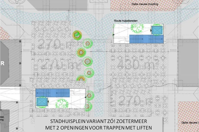 stadhuisplein variant z