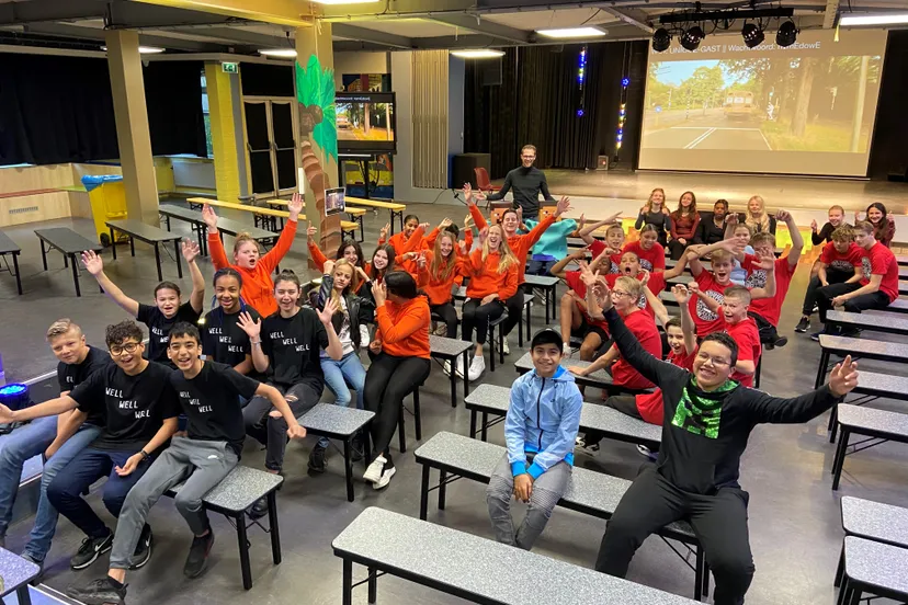 super8dag leerlingen openingsshow