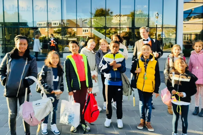 talentenacademie naar conferentie global goals fotograaf stichting piezo