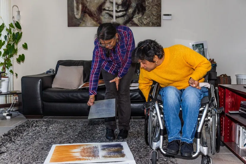 usha en gayatri petrie coomans19533