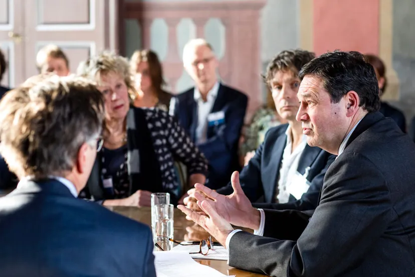 waterconferentie met rik