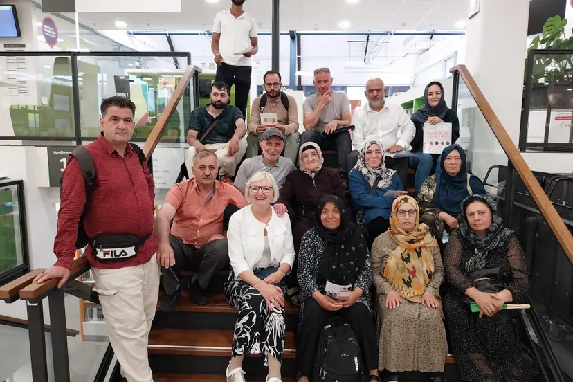 bezoek z route bibliotheek