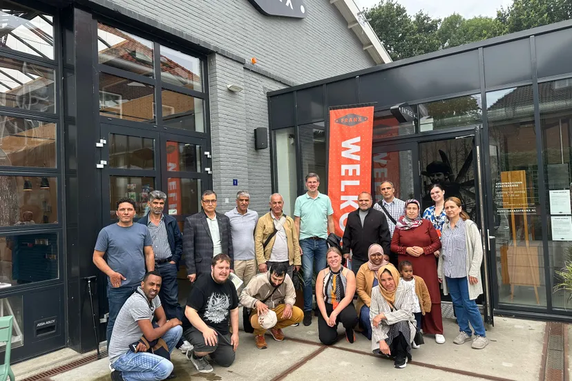 bezoek z route piezo franx buiten