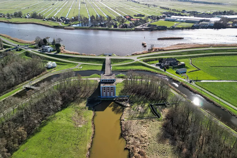 luchtfoto germaal abraham kroes in moordrecht