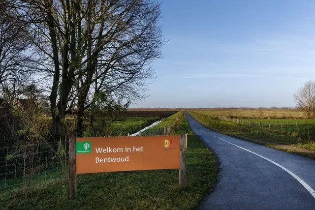 bentwoud welkomstbord 1