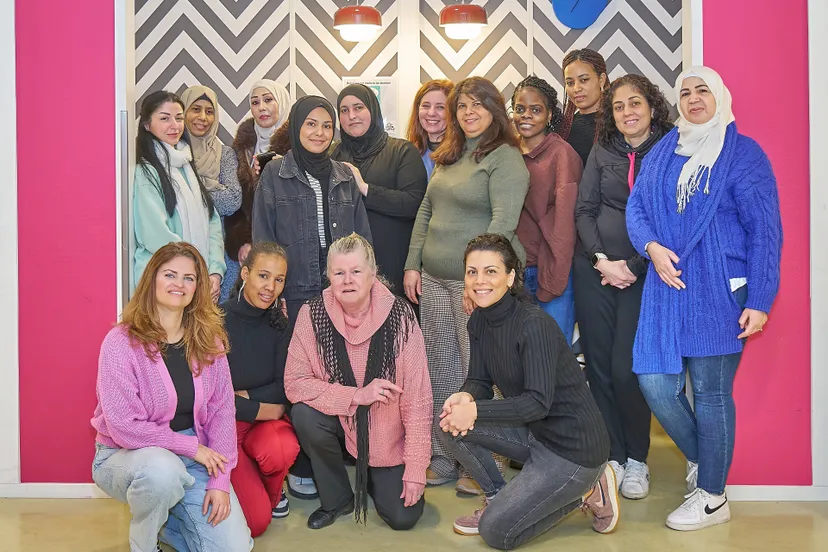 een nieuwe groep mbo studenten start de entreeopleiding in samenwerking met piezo en mborijnland fotograaf leon koppenol